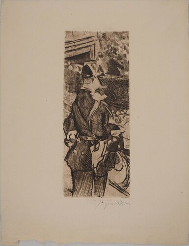 Garde Républicain au Bal du Moulin Rouge de Jacques Villon, Impresión a la venta en Singulart