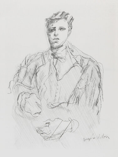 Portrait de Rimbaud by Jacques Villon, 版畫 for Sale on Singulart