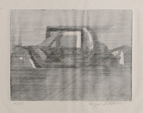 Nature Morte au Cor de Chasse by Jacques Villon, Print for Sale on Singulart