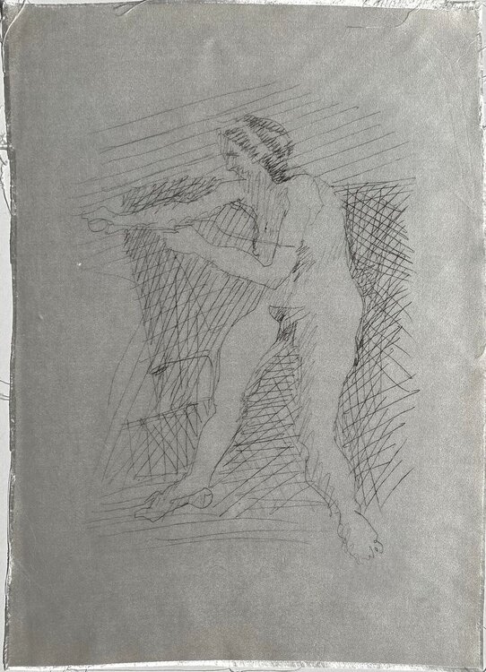 Les frontières du Matin X (soie) Jacques Villon