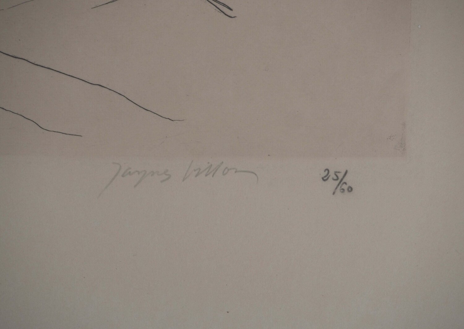 Une faucheuse  Jacques Villon Druck zu verkaufen