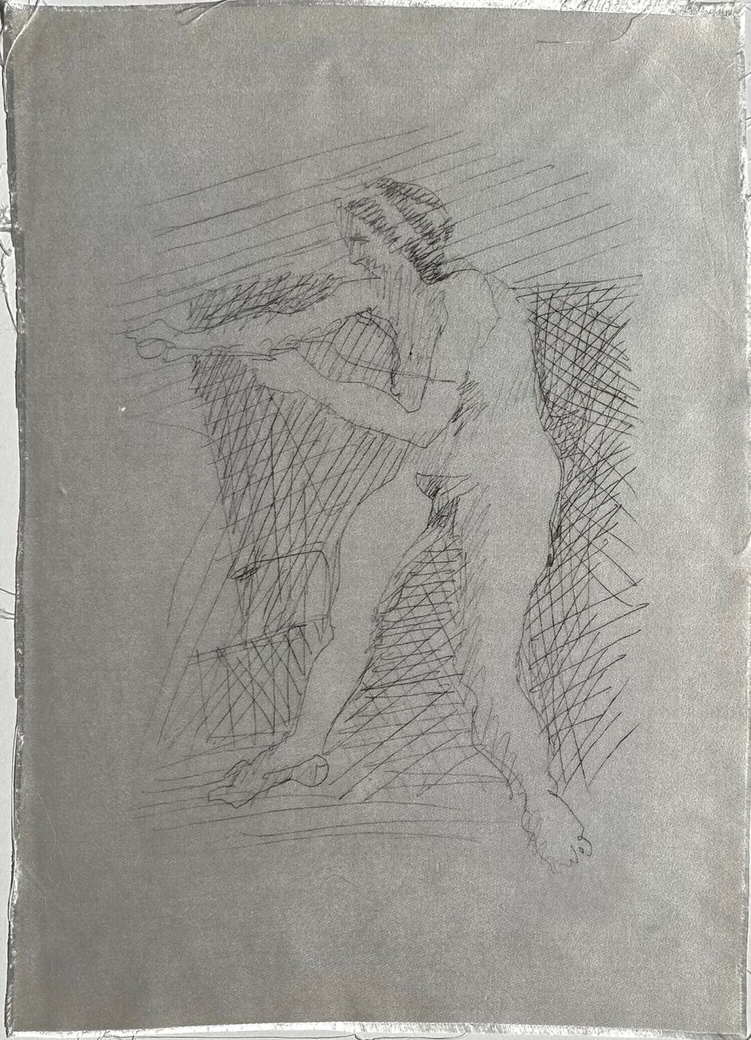 Les frontières du Matin X (soie) Jacques Villon Stampa in vendita