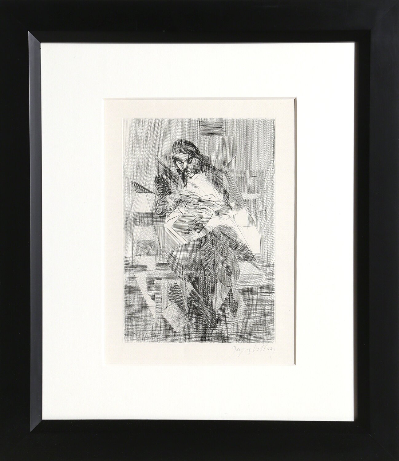 Maternite Jacques Villon Print for sale