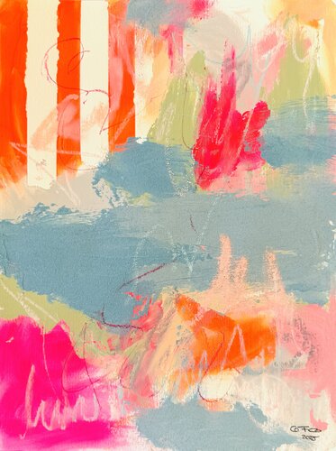summer vibes di Christin Farr, Opera su carta in vendita su Singulart