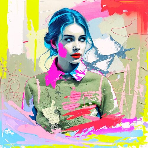 lemon girl by Christin Farr, 디지털 for Sale on Singulart