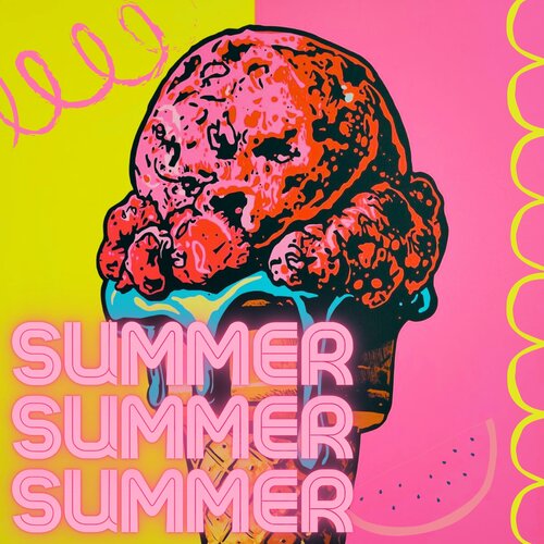 summer ice di Christin Farr, Digitale in vendita su Singulart