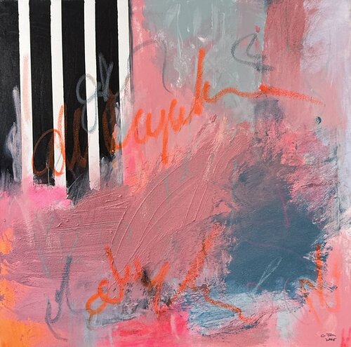Zebra EINS by Christin Farr, Painting for Sale on Singulart