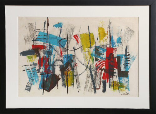 Harbor Party by John Von Wicht, 종이 for Sale on Singulart