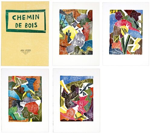 Chemin de bois (Suite complète) di Jan Voss, Stampa in vendita su Singulart