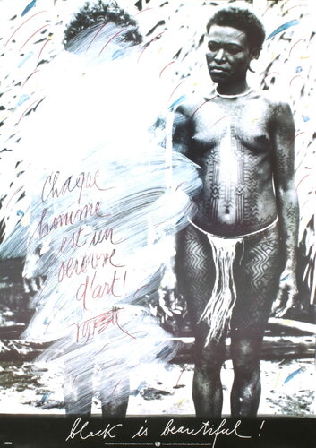 Black is Beautiful by Wolf Vostell, Print for Sale on Singulart