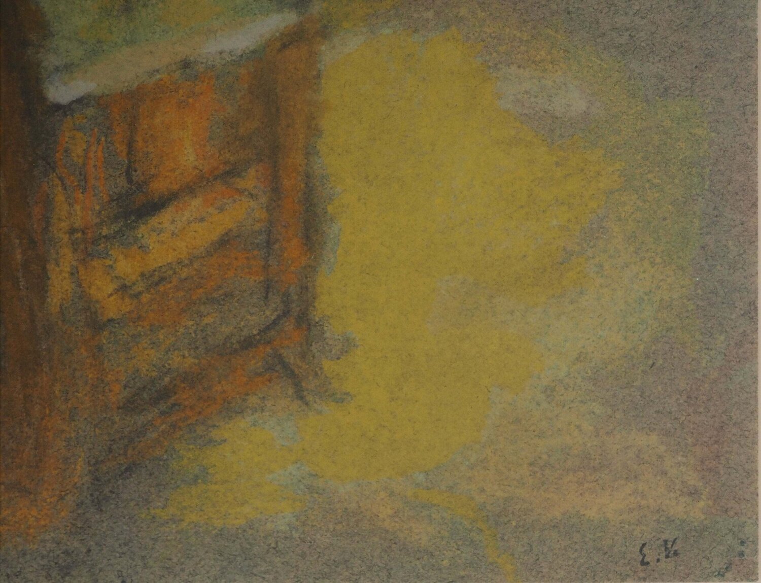 Le salon aux Clayes Édouard Vuillard Druck zu verkaufen