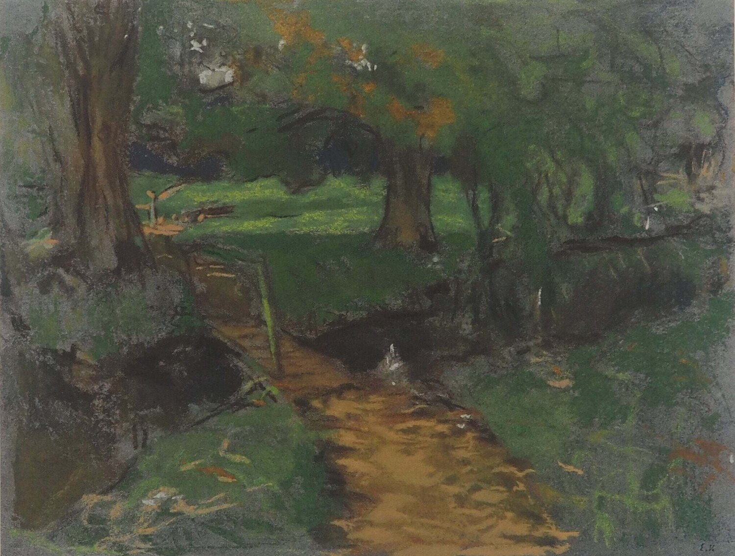 La passerelle Édouard Vuillard Afdruk te koop