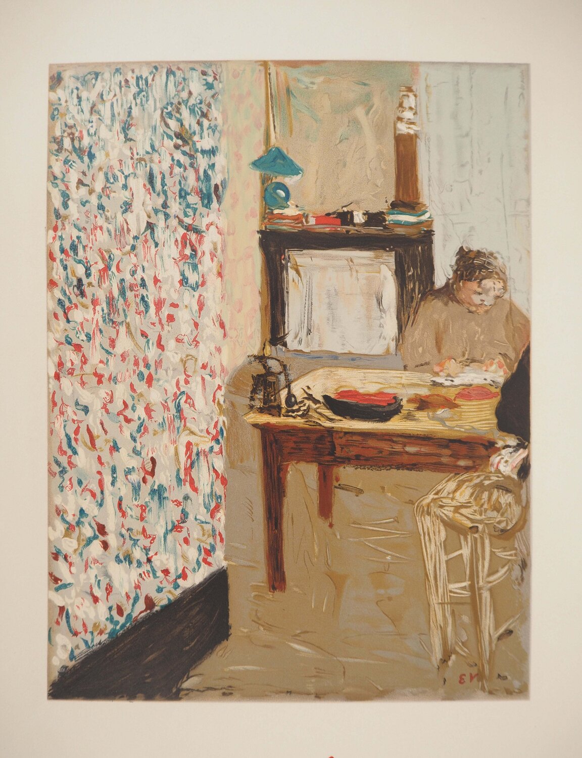 Scène d'intérieur Édouard Vuillard Print for sale