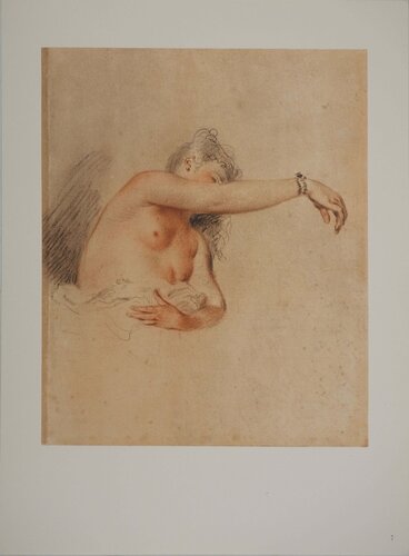 Femme au bras levé by Jean-Antoine Watteau, Print for Sale on Singulart