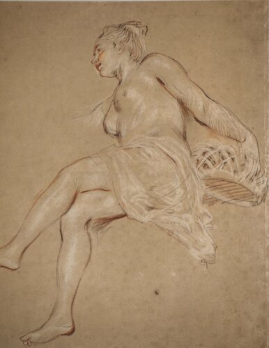 Etude pour l'allégorie du Printemps by Jean-Antoine Watteau, Print for Sale on Singulart