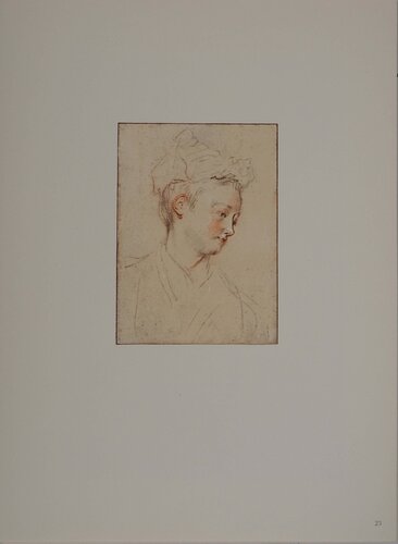 Jeune courtisane by Jean-Antoine Watteau, Print for Sale on Singulart