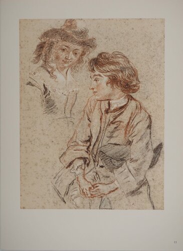 Etude de mousquetaires by Jean-Antoine Watteau, Print for Sale on Singulart