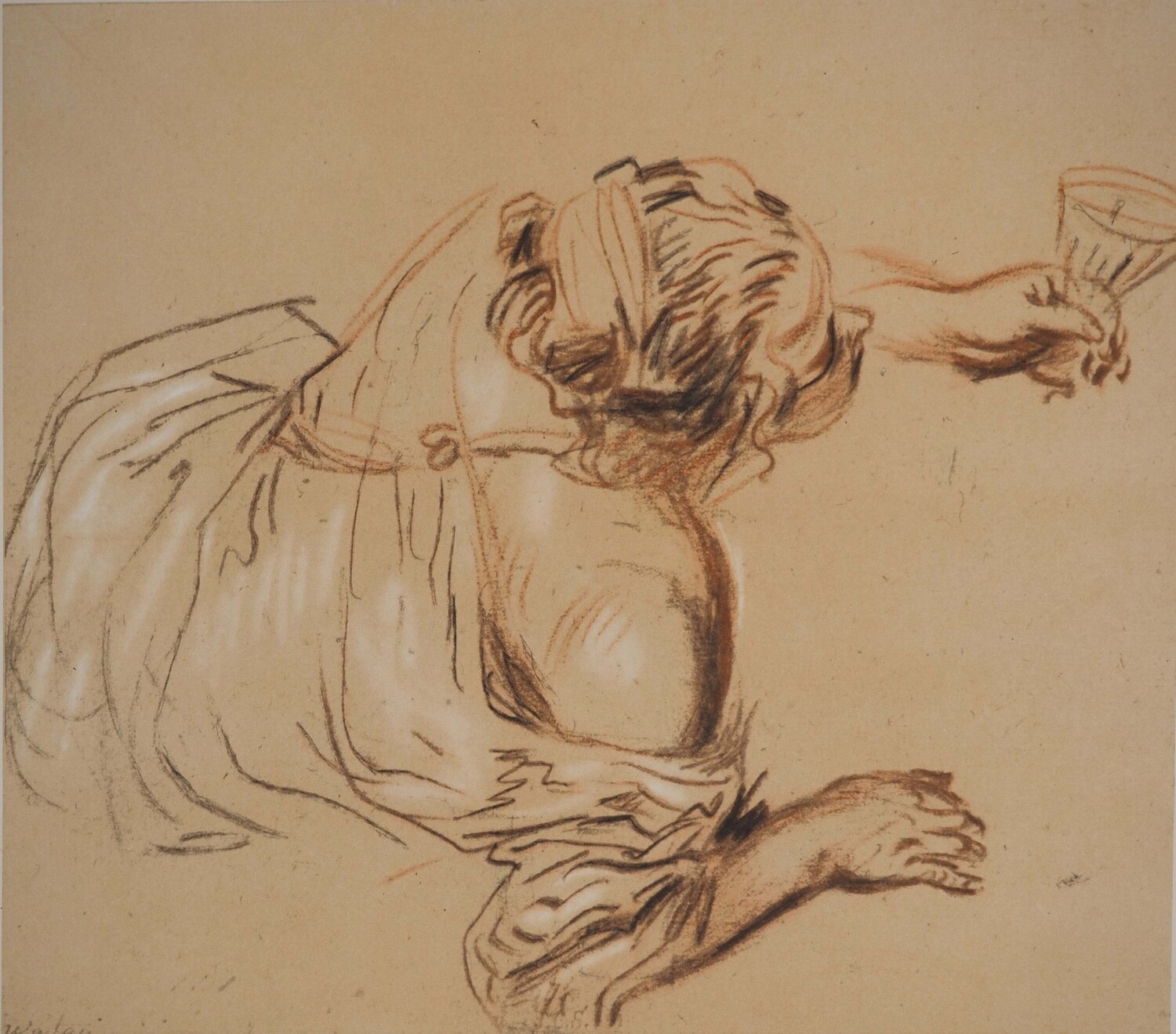 Etude pour bacchanale Jean-Antoine Watteau Impresión en venta