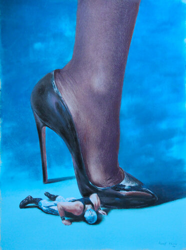 Vainly by Rudolf Kosow, Painting for Sale on Singulart