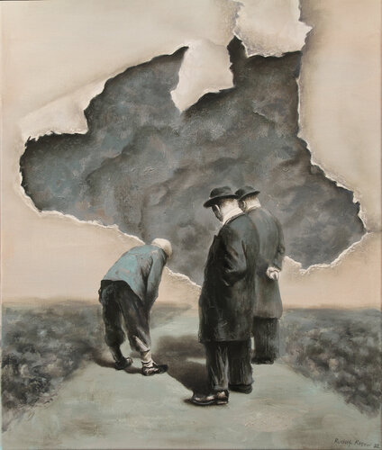 Only some damage di Rudolf Kosow, Pittura in vendita su Singulart