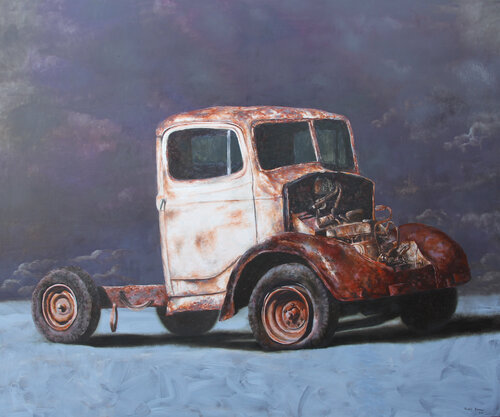 Rusty I van Rudolf Kosow, Schilderij te koop op Singulart
