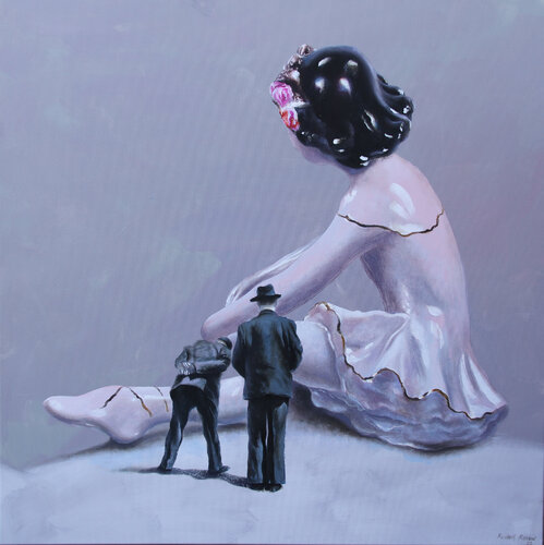 Tricky van Rudolf Kosow, Schilderij te koop op Singulart