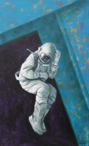 Falling di Rudolf Kosow, Pittura in vendita su Singulart