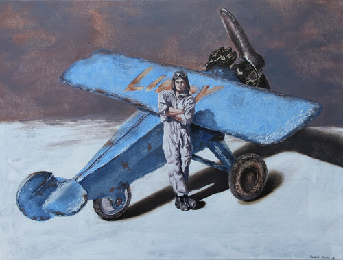 Confident di Rudolf Kosow, Pittura in vendita su Singulart