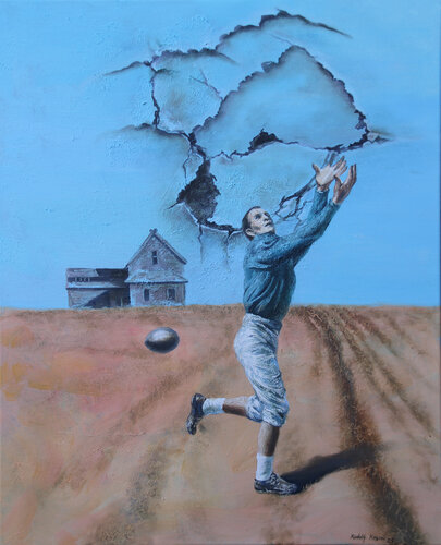 Very close by Rudolf Kosow, Painting for Sale on Singulart