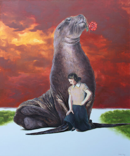 Admirer van Rudolf Kosow, Schilderij te koop op Singulart