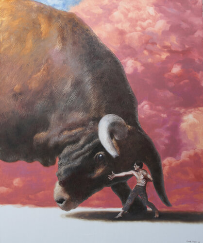 Rival di Rudolf Kosow, Pittura in vendita su Singulart