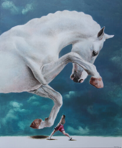 Brave by Rudolf Kosow, Painting for Sale on Singulart