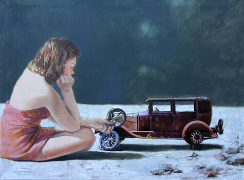 Unlösbar di Rudolf Kosow, Pittura in vendita su Singulart