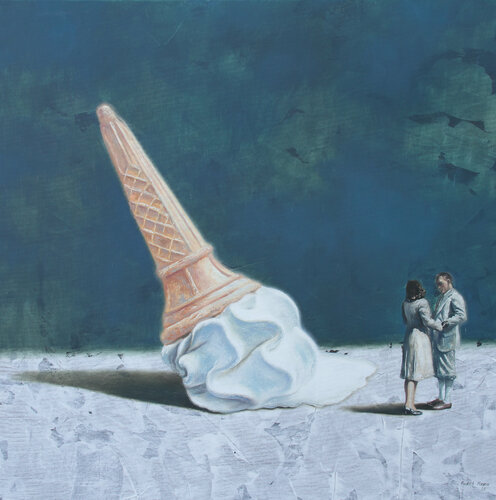 Don't worry Darling! van Rudolf Kosow, Schilderij te koop op Singulart