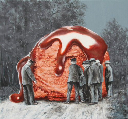 Ice Case by Rudolf Kosow, Painting for Sale on Singulart