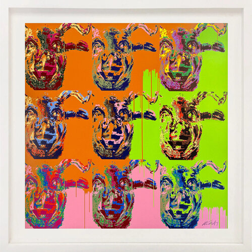 Year of the Ox (large framed, hand signed screen print) by Ai Weiwei, 인쇄 for Sale on Singulart