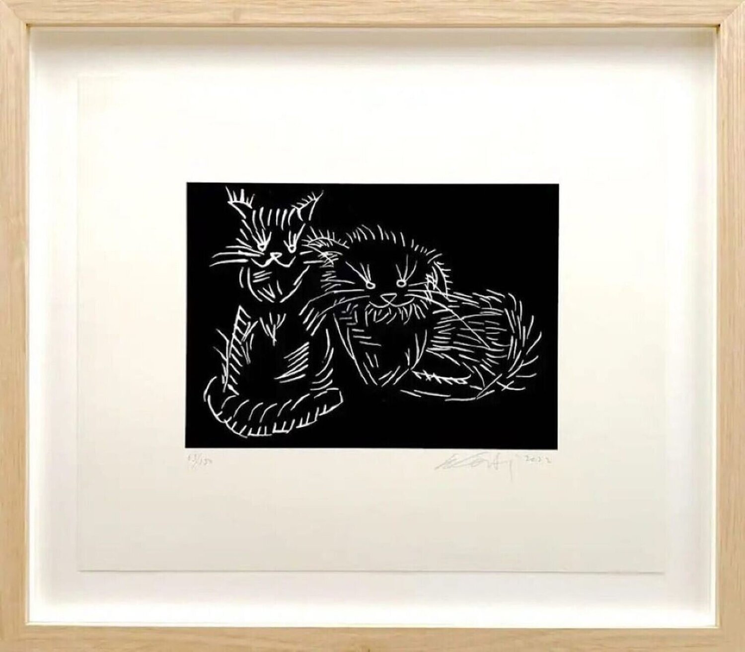 Cats, black Ai Weiwei