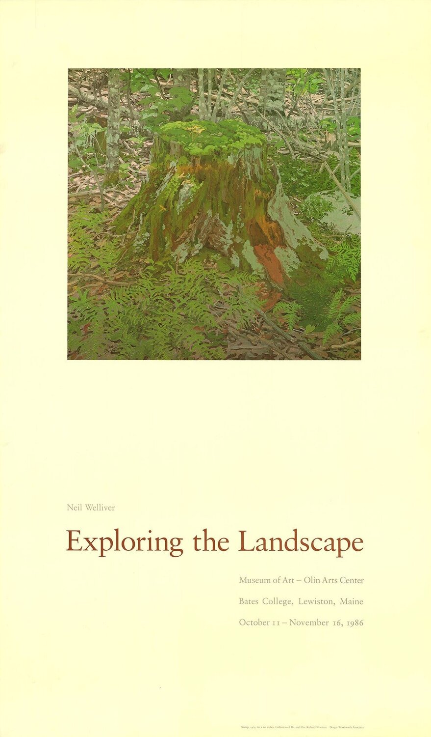 Stump Neil Welliver Druck zu verkaufen