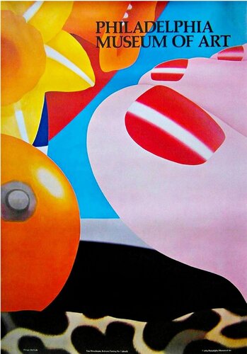 真作 トムウェッセルマン 直筆サイン入 ポスター TomWesselmann Tom Wesselmann: 展覧会 ポスター - BALLOON｜ポスター専門