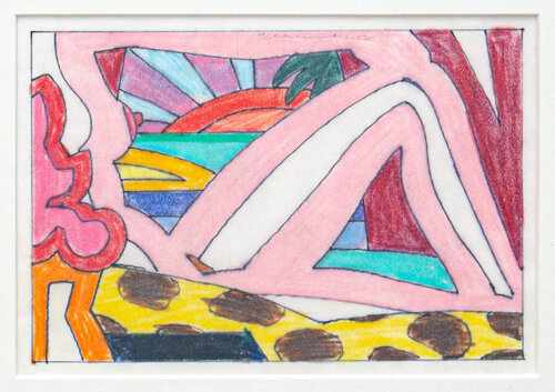 Study for Sunset Nude di Tom Wesselmann, Opera su carta in vendita su Singulart
