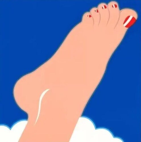 Seascape (Foot)  di Tom Wesselmann, Stampa in vendita su Singulart