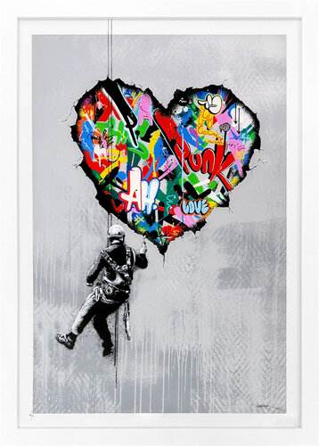 Martin Whatson マーティン・ワトソン シルクスクリーン アダチ版画 Martin Whatson マーティン・ワトソン シルクスクリーン アダチ