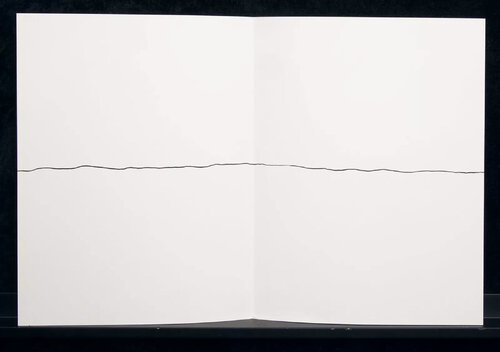 Untitled (Gestural Abstract, Modern, Minimalism, Monochrome) by Robert Whitman, Print for Sale on Singulart