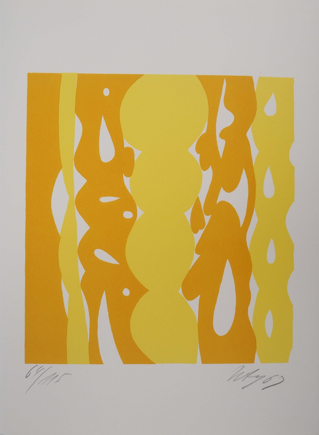 La main Ernst Wilhelm Nay Impresión en venta