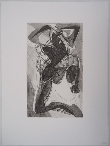 Femme cubiste de Stanley William Hayter, Impresión a la venta en Singulart