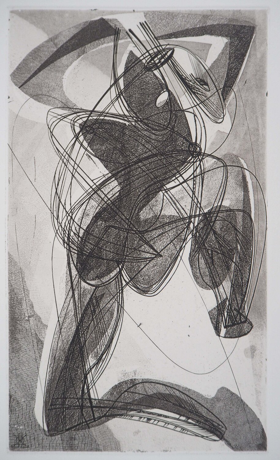 Femme cubiste Stanley William Hayter