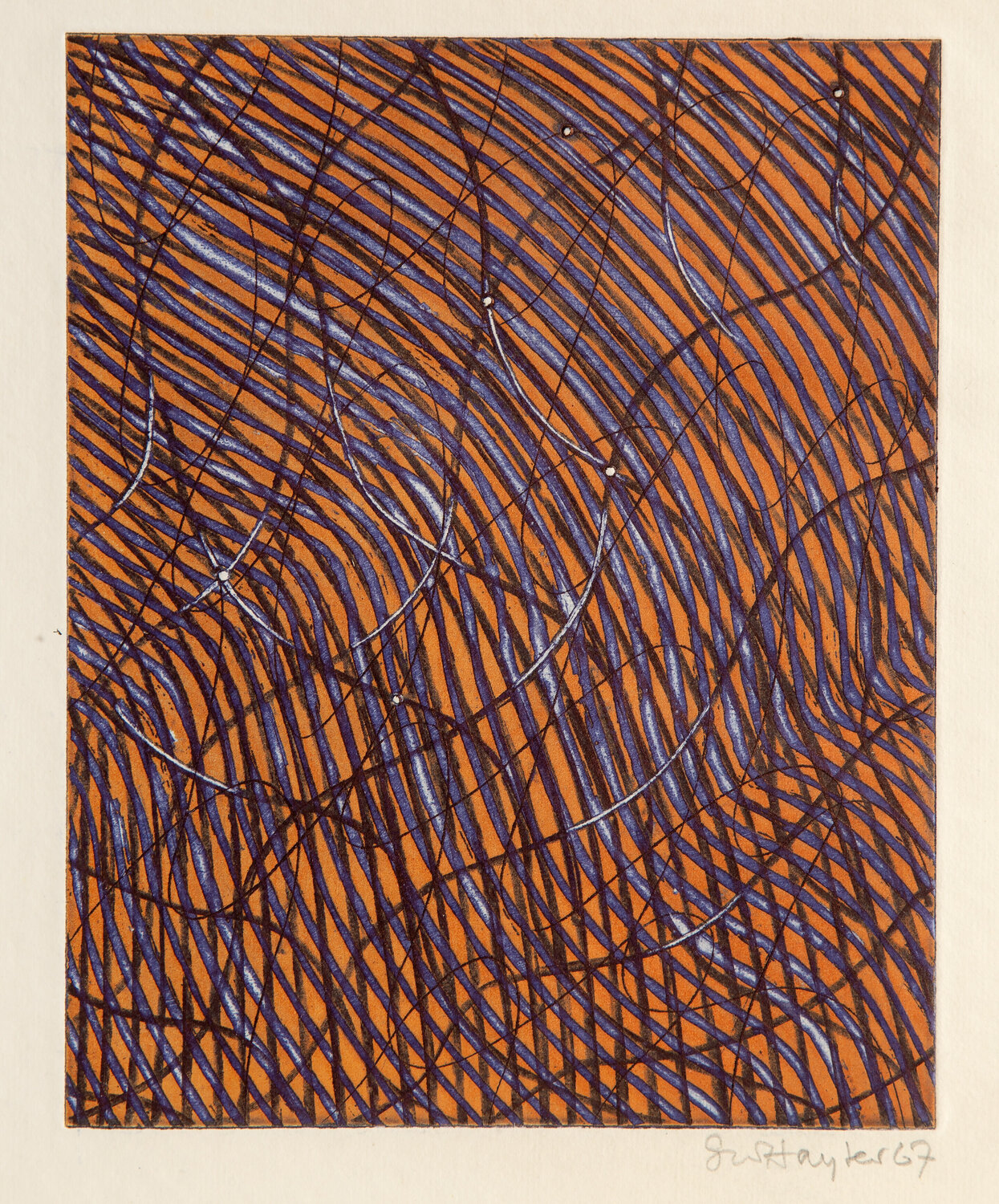 Abstract Composition Stanley William Hayter