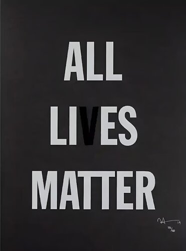 All Lies Matter by Hank Willis Thomas, 版画 for Sale on Singulart