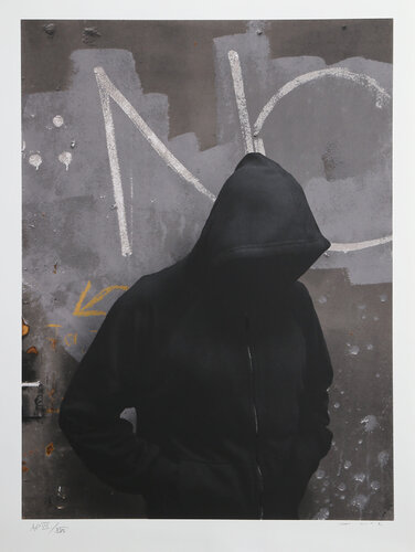 Hoody by Dan Witz, 인쇄 for Sale on Singulart
