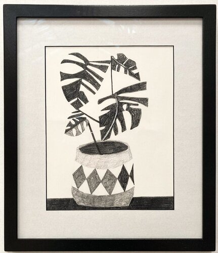 Jonas Woodジョナス・ウッド : Robot and Bear ポスター JONAS WOOD